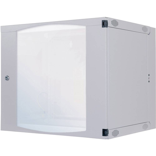 Intellinet 713757 19 väggskåp (B x H x D) 540 x 327 x 450 mm 6 U Grå-vit (RAL 7035)