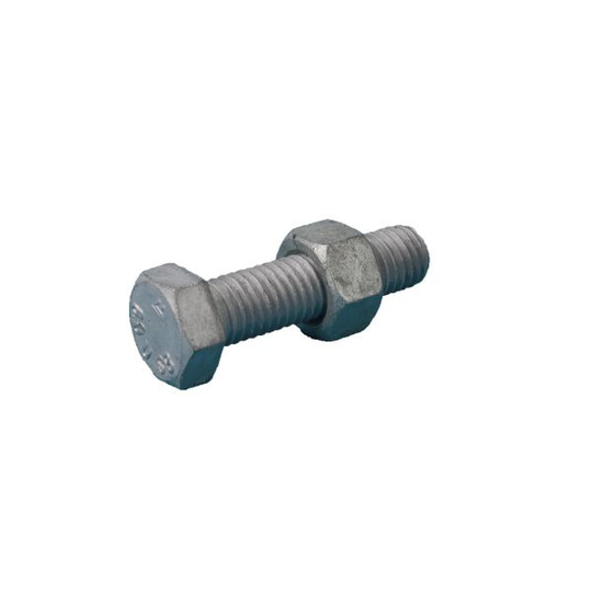 Stafa 0118700023 Stålbyggnadsskruv 20x40 mm, med mutter, 8.8, 25-pack