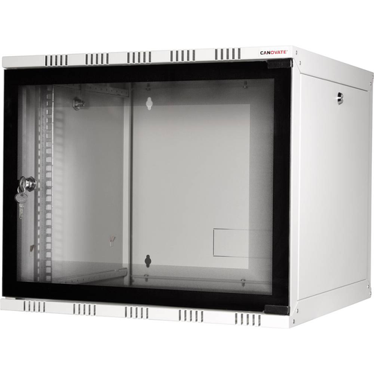 LogiLink 19 WALLMOUNT SOHO BOX 9U 540*400, GREY, FLATPACK 19 väggskåp (B x H x D) 540 x 456 x 400 mm 9 U Grå-vit (RAL 7035)