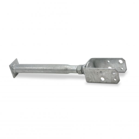Heco 799048040920 Stolpsko typ U, justerbar, varmförzinkad 46 x 40 x 92 mm