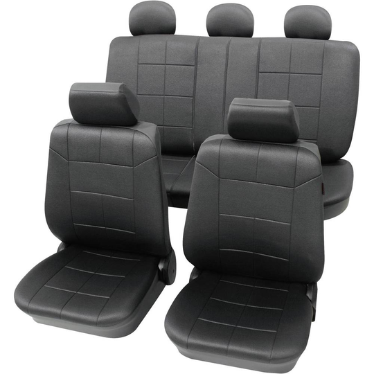 Petex 22574901 Dakar SAB 1 Vario Plus Stolklädsel 17 delar Polyester Antracit