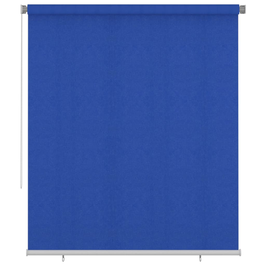 vidaXL Rullgardin utomhus 200x230 cm blå HDPE