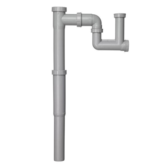 Contura 8800080 Vattenlås med teleskopsrör, G40 x 50 mm
