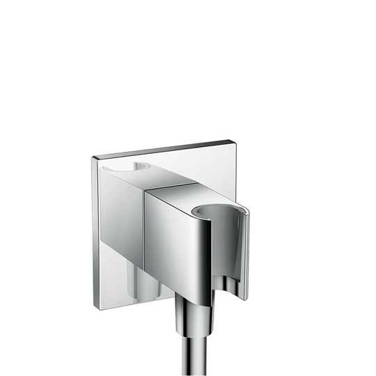 Duschhållare Hansgrohe FixFit Porter Square med Slangvinkel