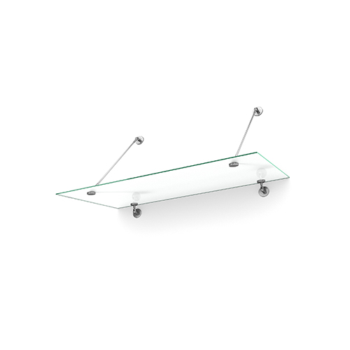 Entrétak Easy Collection - Tube Frostat glas, Frostat glas, 1500 mm