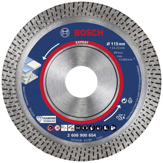 Bosch Expert Hardceramic Diamantkapskiva Ø 115 mm