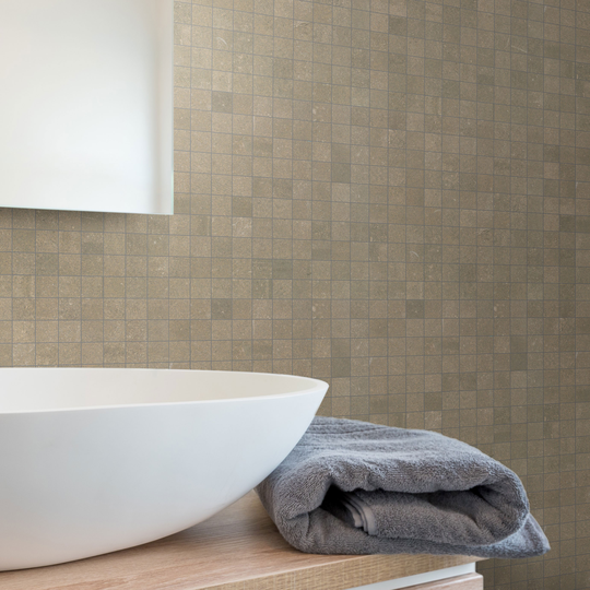 Mosaik Ceramiche Keope Back Brown 3x3 cm