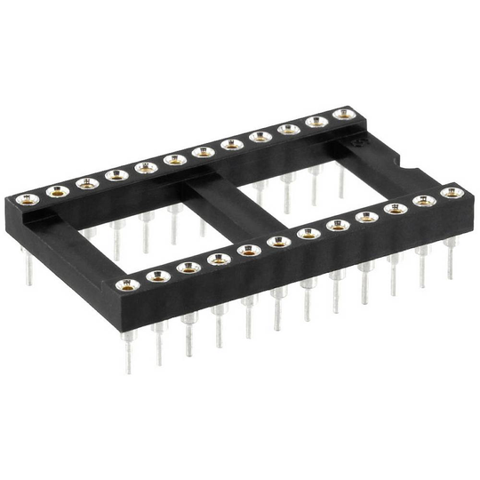 econ connect PZ24CB IC-sockel Antal poler: 24 Precisions-kontakt 1 st Tube