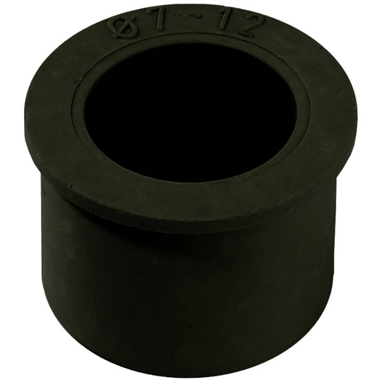 Tätning 10062185 stötsäker, med dragavlastning M20 Plast Svart (RAL 9005) Wiska RDE 20 50 st