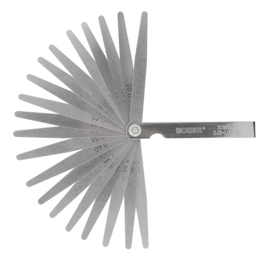 Ironside 151214 Slitsmått Nr 5, 20 st blad