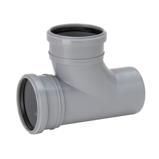 Uponor 3002600741 Grenrör 88,5° 75 x 75 mm