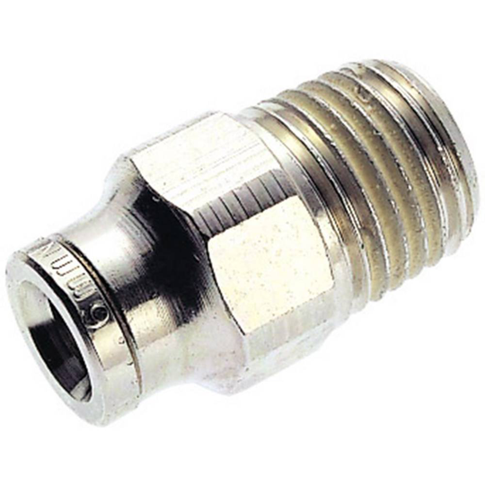 Norgren Rak koppling 101250418 Yttergänga: R1/8 Rör-Ø: 4 mm 1 st