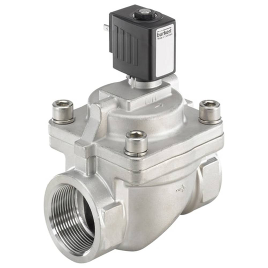 Bürkert Servostyrd ventil 222013 6281 EV 24 V/DC G 3/4 hylsa Nominell bredd 20 mm Kapslingsmaterial Rostfritt stål Tätningsmaterial EPDM 1 st