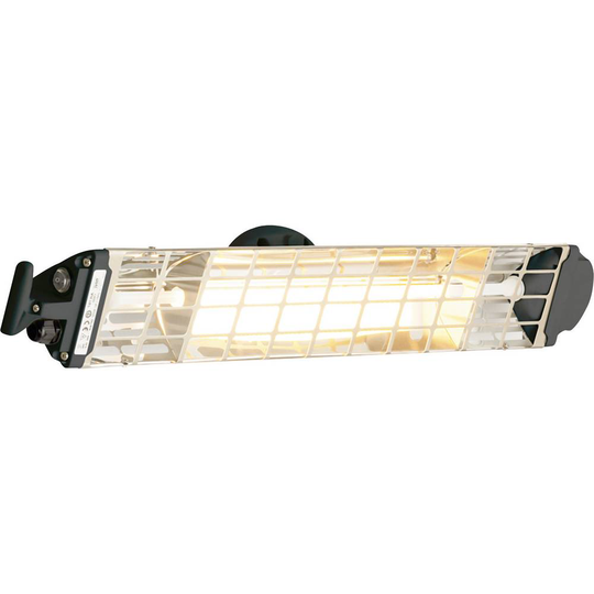 Mo-el Fiore 1800 (P) Halogen IR-värmare 1800 W 9 m² Svart
