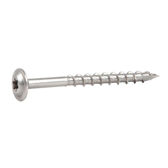 ESSVE 113376 Träskruv WAF, 10 mm Ø, A4 40 mm, 50-pack