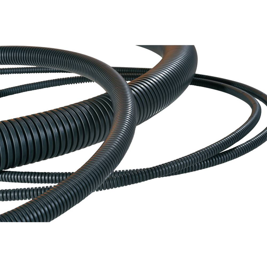 HellermannTyton 166-11911 HG-PP67-PP-BK Skyddsslang Svart 560.30 mm 10 m