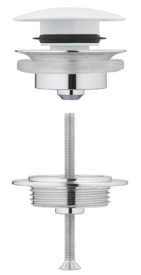 Grohe Bottenventil Moon White