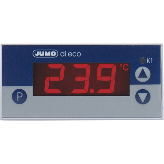 Jumo di eco Termostat Pt100, Pt1000, KTY2X-6 -200 till +600 °C Relä 10 A (L x B x H) 56 x 76 x 36 mm