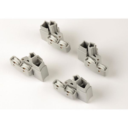 Ifö Z0638880 Hjulupphängningssats grå, metall/plast