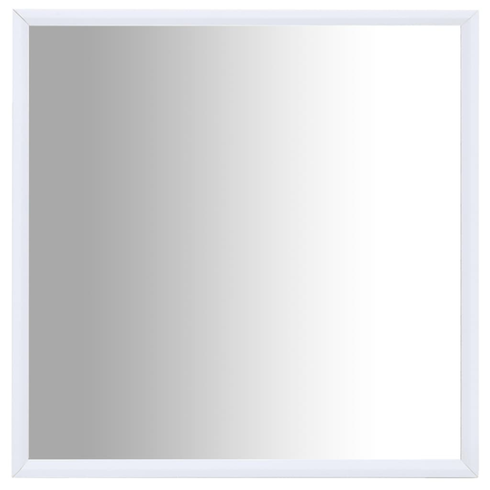 vidaXL Spegel vit 40x40 cm