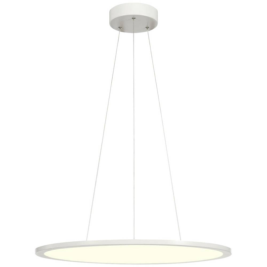 LED-pendelbelysning LED fast installerad 34 W SLV PANEL 60 1003045 Vit