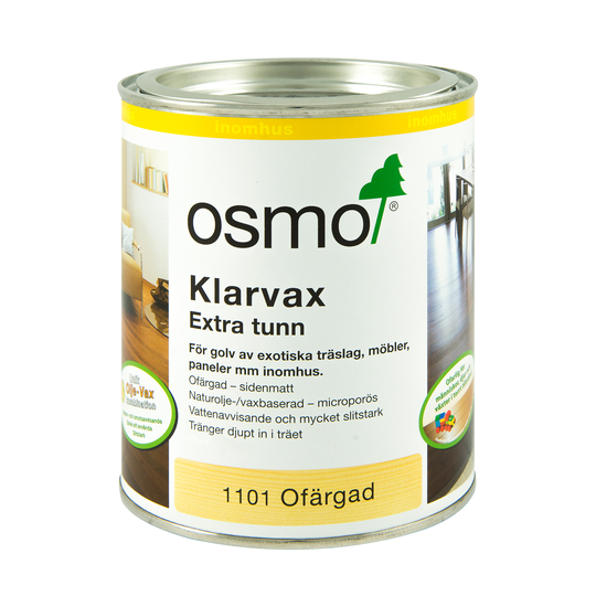 Klarvax Osmo Ofärgad