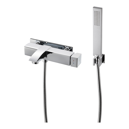 Badkarsblandare Tapwell Level LEC 026-150 med Handdusch