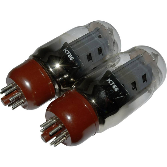 KT 66 Elektronrör Lampsockel: Oktal Innehåll 1 par