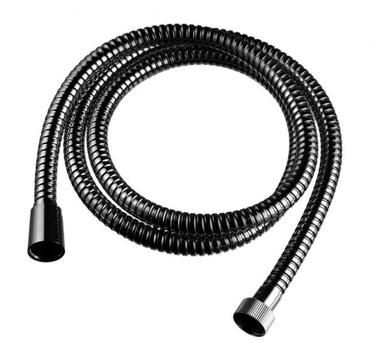 Tapwell Duschslang ZFLO001 Black Chrome