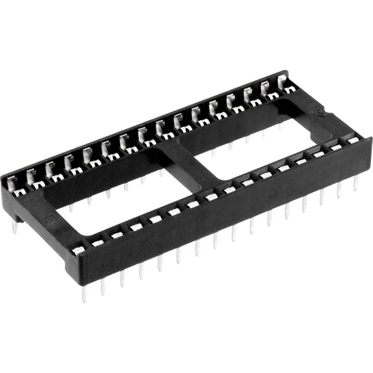 econ connect ICFG32 IC-sockel Rastermått: 15.24 mm Antal poler: 32 1 st