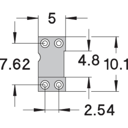 Preci Dip 110-83-304-41-001101 110-83-304-41-001101 IC-sockel Rastermått: 7.62 mm Antal poler: 4 Precisions-kontakt 1 st