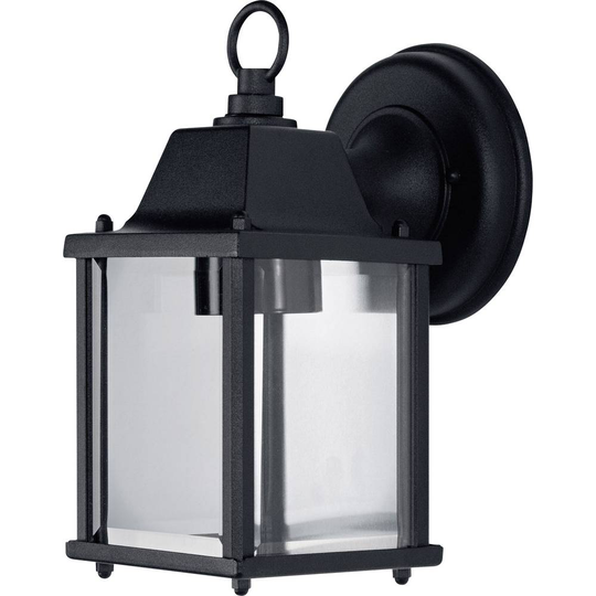 LEDVANCE ENDURA® CLASSIC LANTERN L 4058075206625 Utomhusväggbelysning LED E27 EEK: beroende av ljuskälla Svart