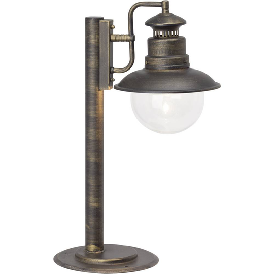 Utomhusmarkbelysning Glödlampa E27 60 W Brilliant Artu 46984/86 Svart, Guld