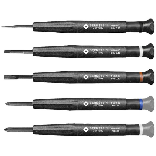 Skruvmejsel set Bernstein Tools 4-380-A