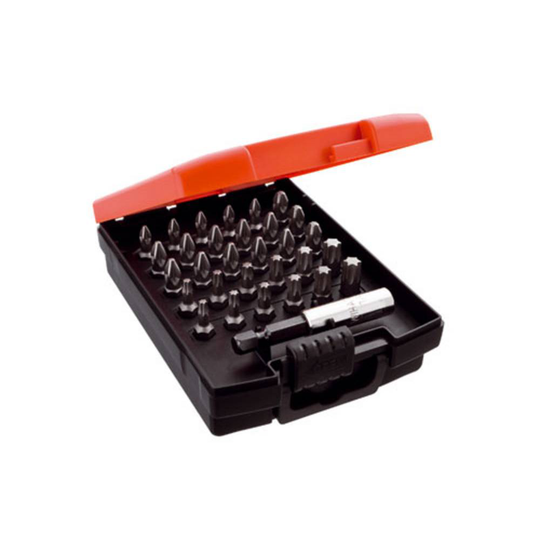 Wiha 26253 Bit-Set 11 delar Stjärnspår Pozidriv, Inner-TORX