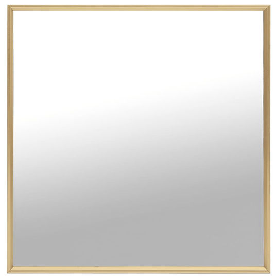 vidaXL 322745 Spegel guld 60x60 cm