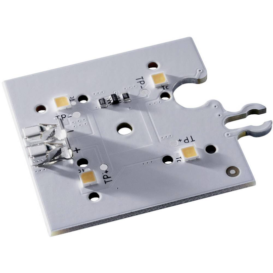 Lumitronix Platt-LED Varmvit (L x B x H) 40 x 40 x 4.64 mm