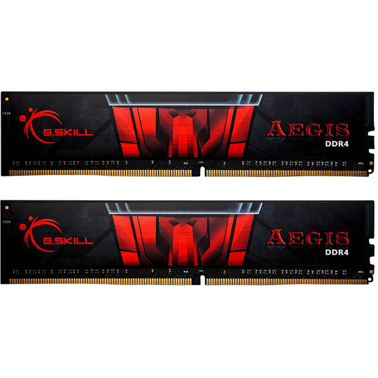 G.Skill F4-3000C16D-32GISB Internminne Desktop Kit AEGIS 32 GB 2 x 16 GB DDR4 3000 MHz CL16-18-18-38