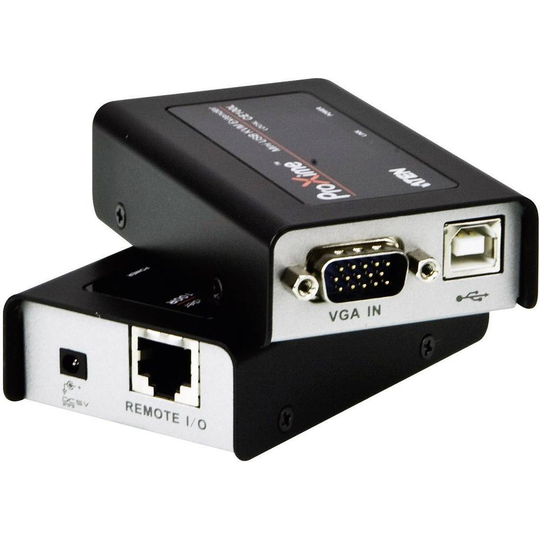VGA, USB 2.0 Förlängning via nätverkskabel RJ45 ATEN CE100-AT-G 100 m