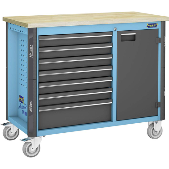 Hazet 179NW-7 Mobil arbetsbänk (B x H x D) 1150 x 965 x 600 mm