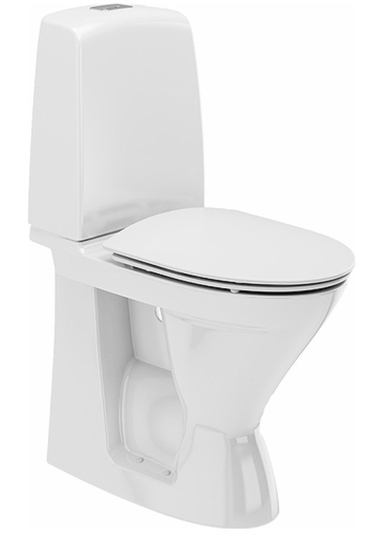 Ifö WC-Stol Spira 6261 Hög Modell Med Hårdsits