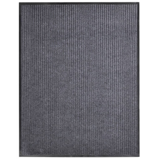 vidaXL Dörrmatta grå 120x220 cm PVC