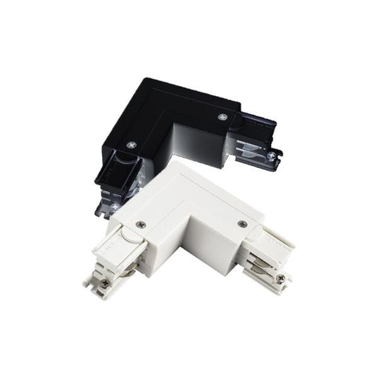 Easyform Easytrac L-skarv innerhörn, vit