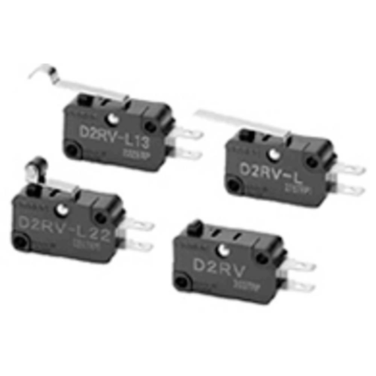Omron Mikro-switch D2RV-E 100 V/DC 0.25 A 1x Av/(På) 1 st Bag