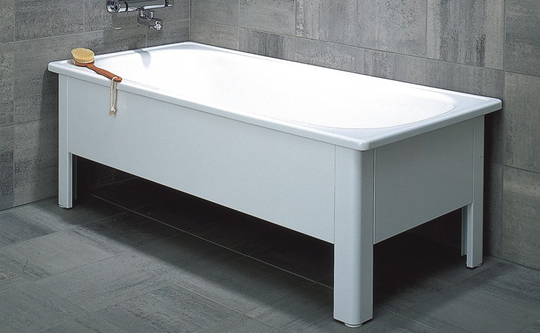 Svedbergs Emaljbadkar - Vit 150 cm bredd