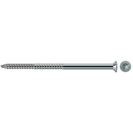 Fischer 89170 Säkerhetsskruvar 7 mm 85 mm T-profil Stål galvaniskt förzinkad 200 st