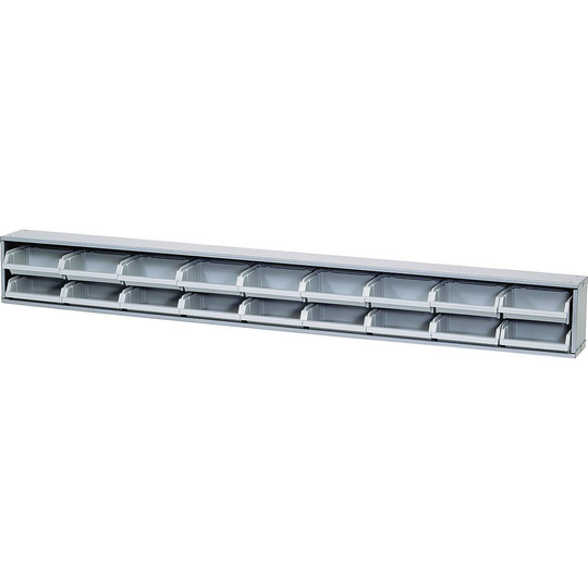 List för lagerskiktlåda (B x H x D) 1200 x 140 x 100 mm Grå Küpper 13047 1 st