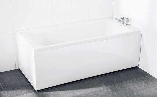 Svedbergs Badkar Z160 Standard - Utan Gavel Med Blandare Nice
