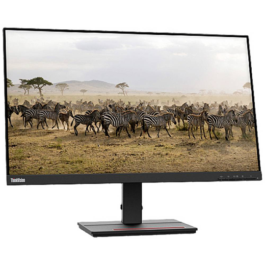 Lenovo ThinkVision S27e-20 LED-skärm 68.6 cm (27 tum) 1920 x 1080 pixel Full HD 6 ms HDMI, VGA, Audio Line Out IPS LED
