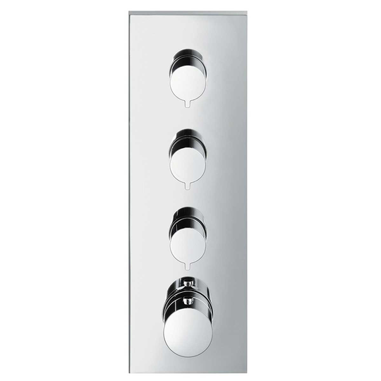 Termostatmodul Hansgrohe Axor ShowerCollection Square för Inbyggnad